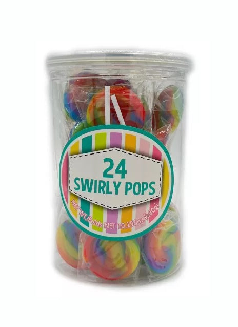 Paquet de 24 Swirly Pops