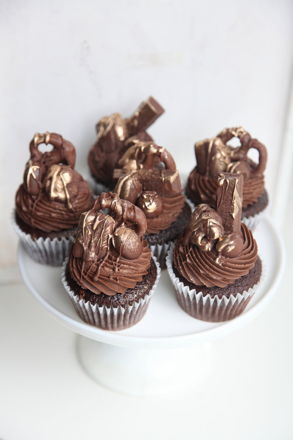 6 Cupcakes Choco-Choco